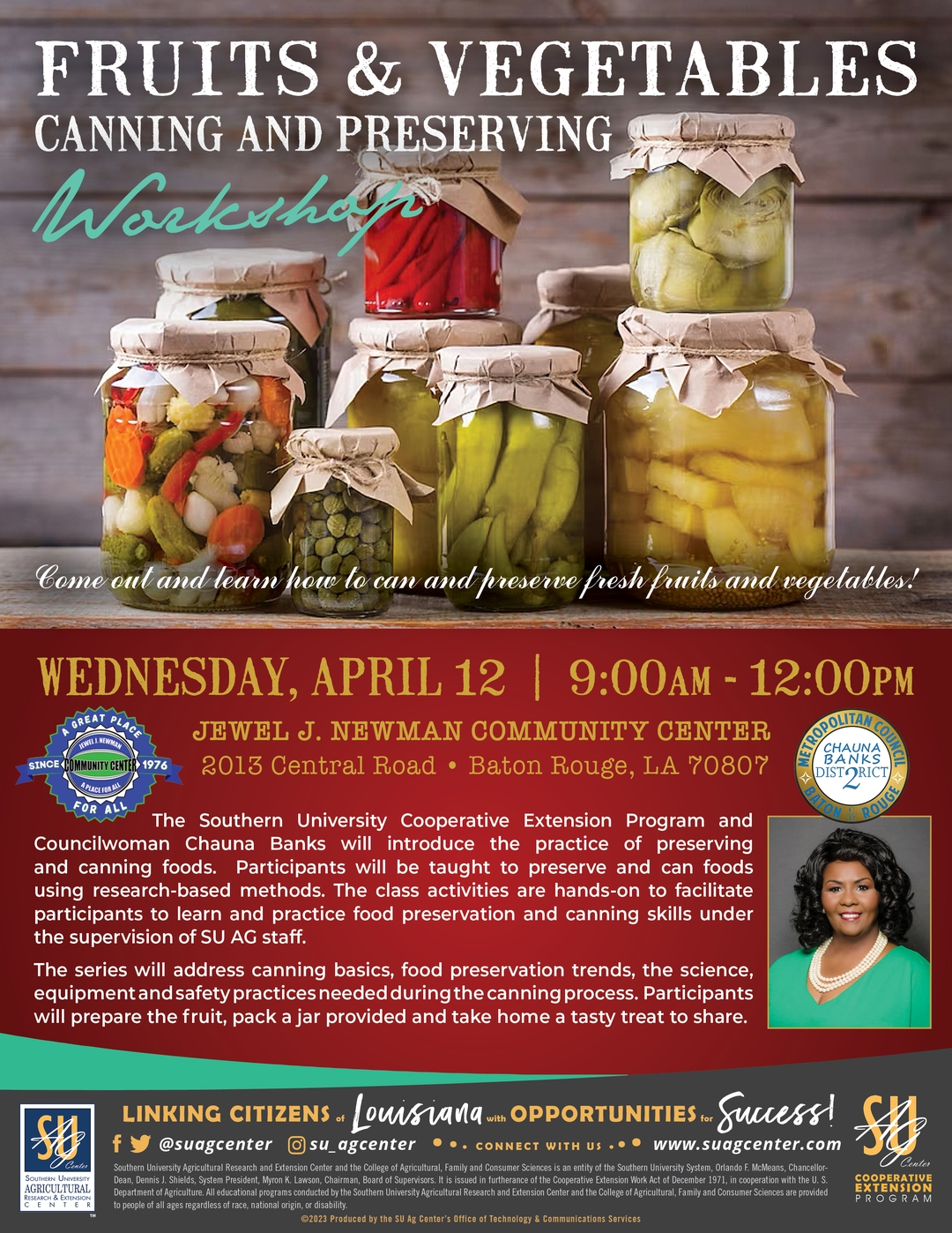 Canning and preserving workshop