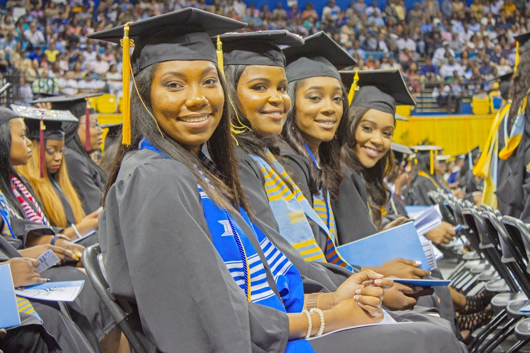 Students in the Southern University College of Ag receive degrees