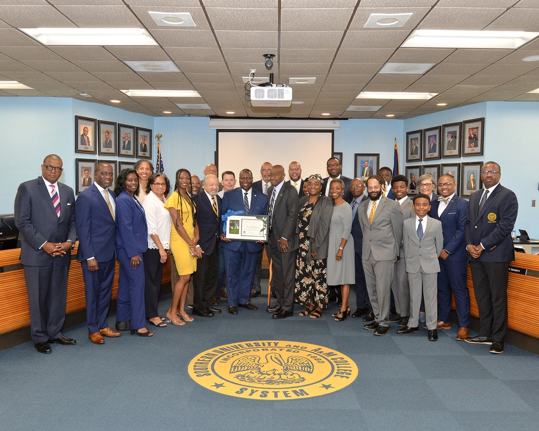 Leodrey Williams, Ed. D. named Chancellor Emeritus of the SU Ag Center