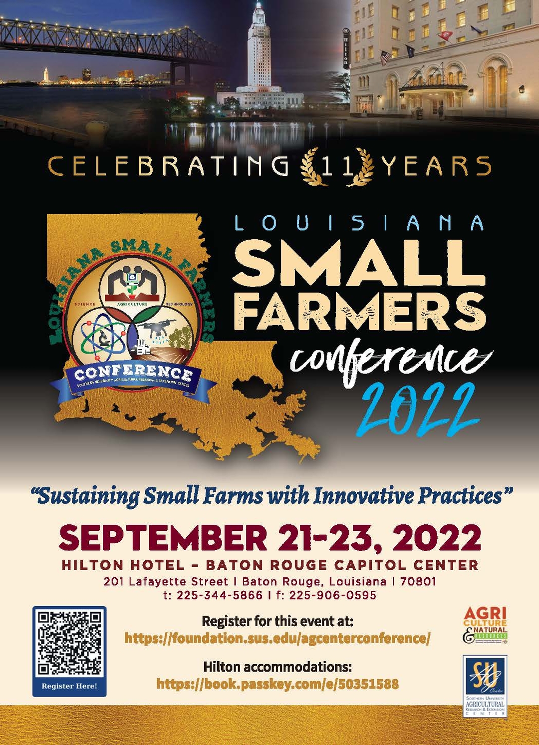 11th Annual Louisiana Small Farmers Conference Registration is Now Open